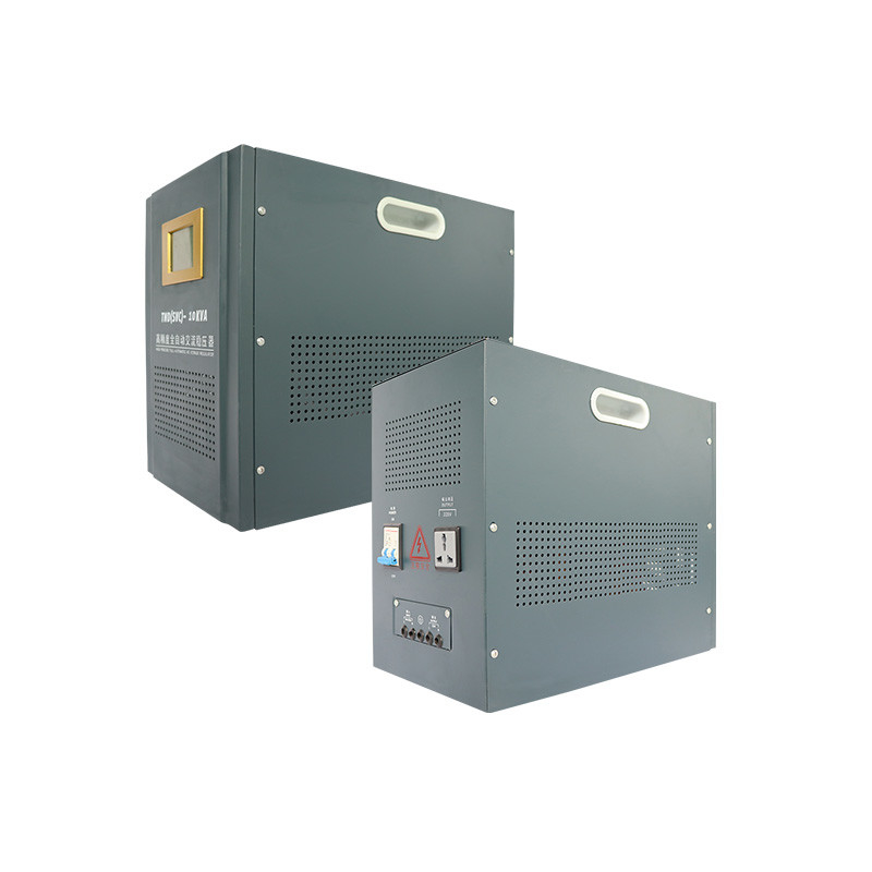 10KVA 고품질 220V 단일 단계 자동 전압 안정기 고 정밀성