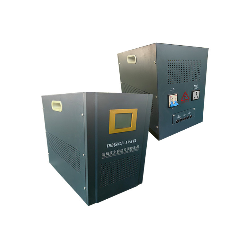 10KVA 고품질 220V 단일 단계 자동 전압 안정기 고 정밀성