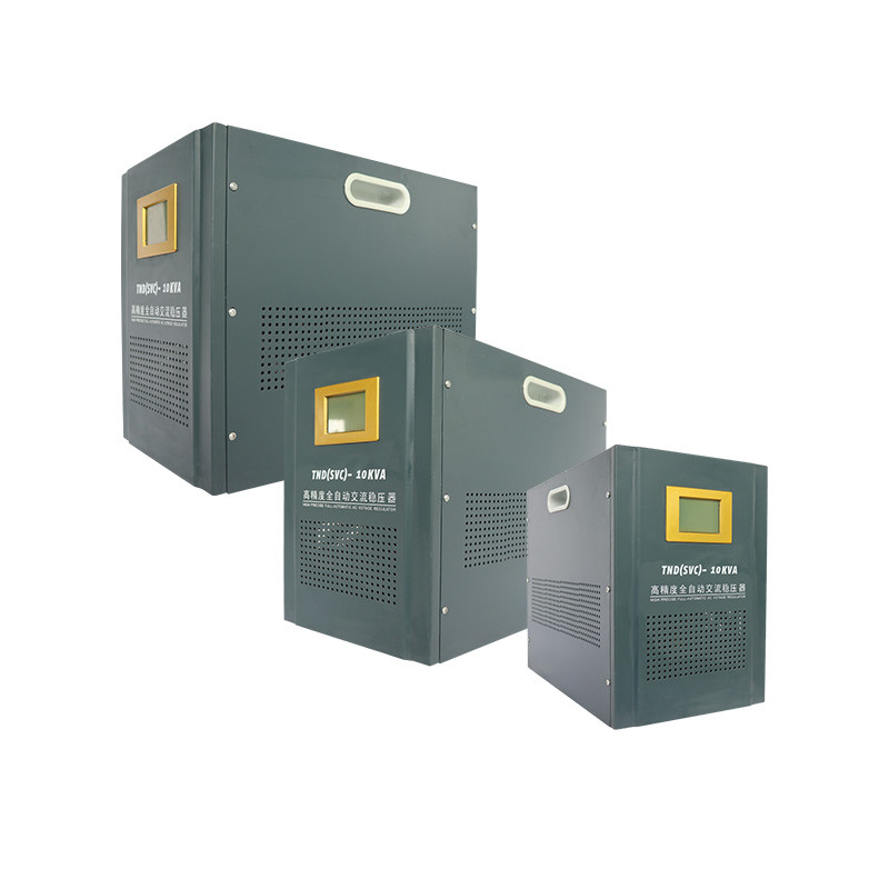 10KVA 고품질 220V 단일 단계 자동 전압 안정기 고 정밀성