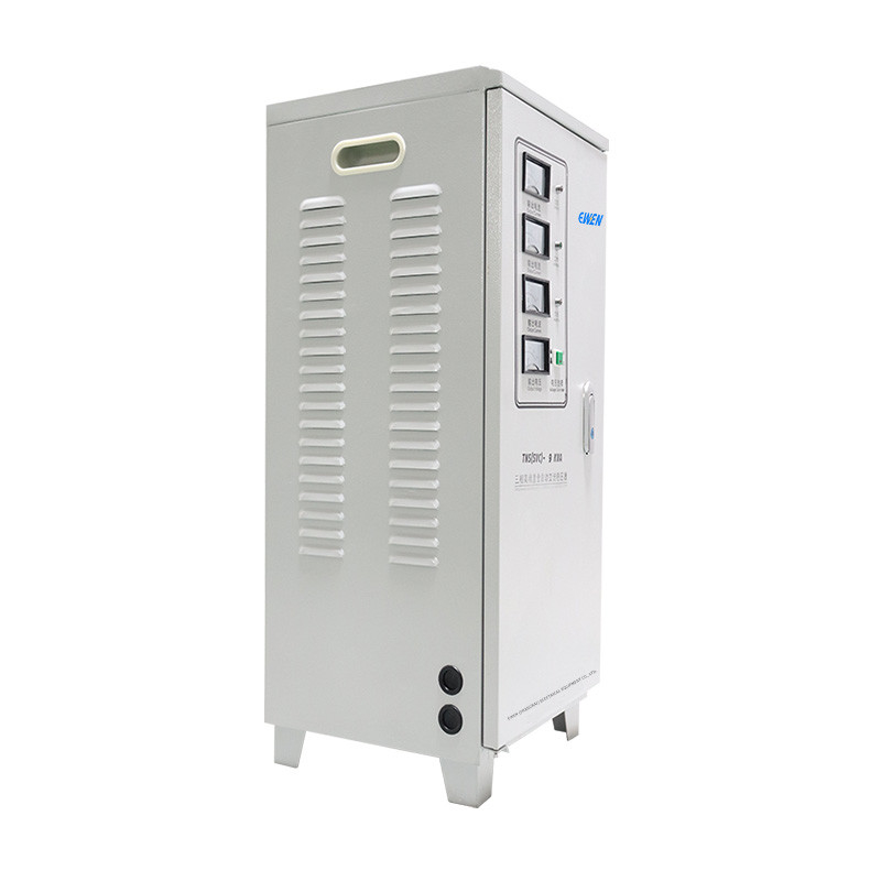 9KVA 3단계 전압 안정기 380V 400V 440V 480V AC 전력 조절기 사용자 정의 허용