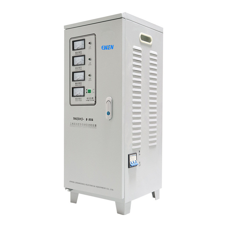 9000VA 3단계 자동 전압 조절기 380VAC 전력 AVR 산업 안정기 공장 직판