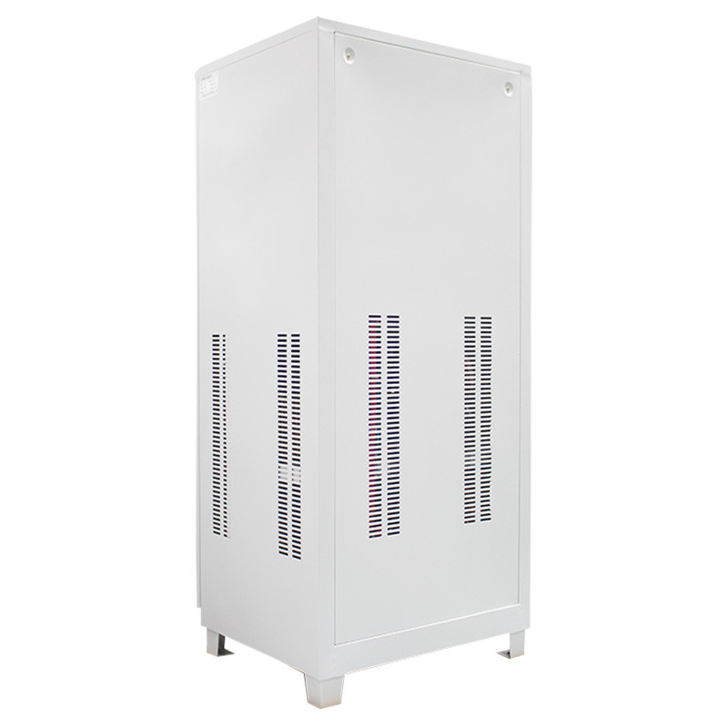 90KVA 3단계 전압 안정기 레이저 절단 기계에 대한 서보 모터 기술로 자동 전압 조절기