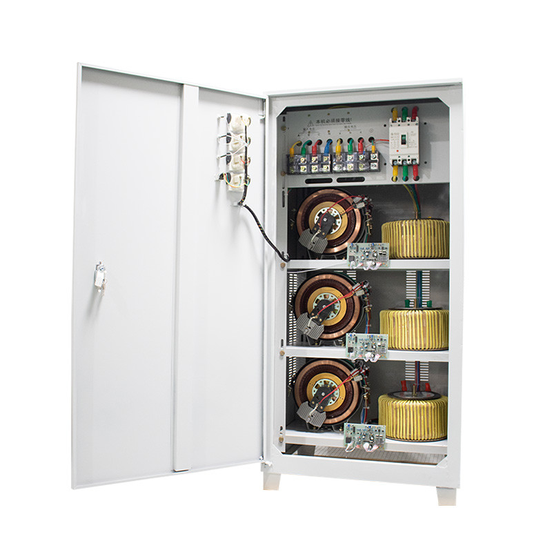 TNS ((SVC) -75KVA AC 전력 안정기 3단계 자동 전압 조절기 안정기 AVR 380V 230V 220V 400V 415V 440V 480V