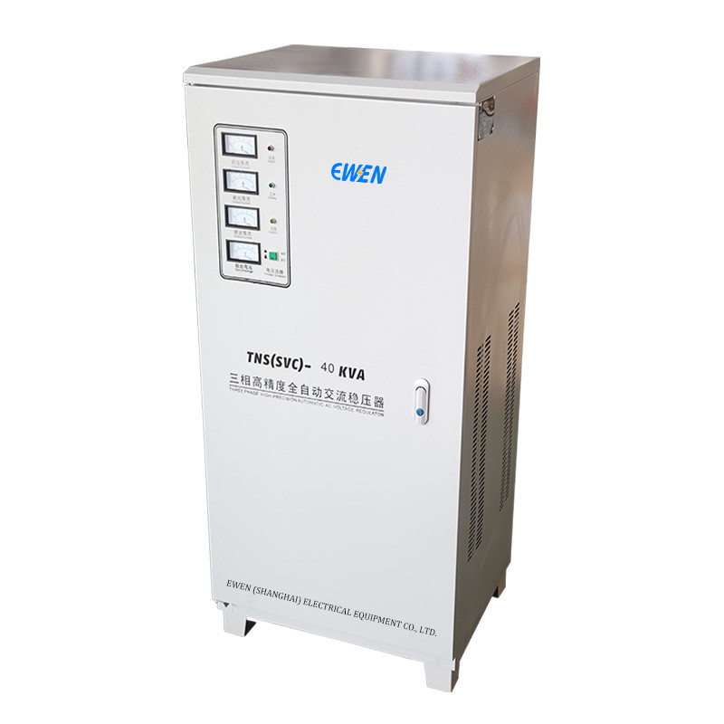 공장 판매 3단계 전압 안정기 40KVA 3단계 서버 AVR 자동 전압 조절기 380V 415V 400V